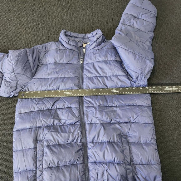 Old‎ Navy Puffer Jacket Coat Black PACKABLE Size XL 16-18 UNISEX KIDS - Picture 7 of 12